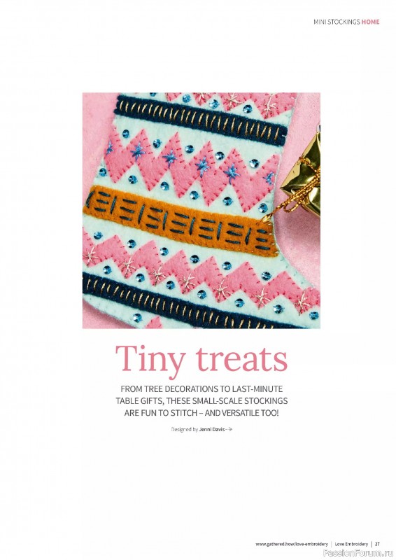 Коллекция вышивки в журнале «Love Embroidery №73 2025»
