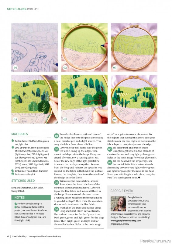 Коллекция вышивки в журнале «Love Embroidery №75 2026»