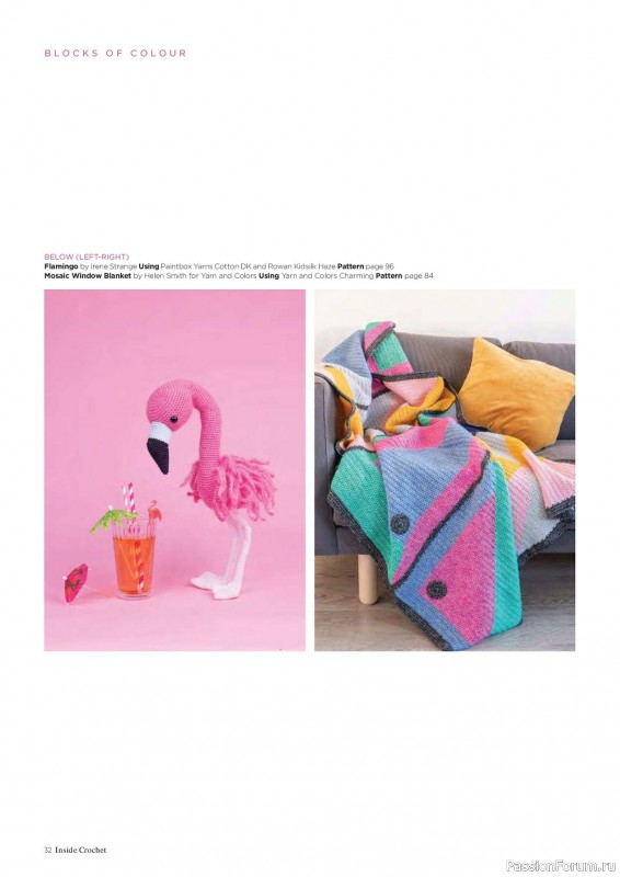 Вязаные проекты крючком в журнале «Inside Crochet №149 2022»