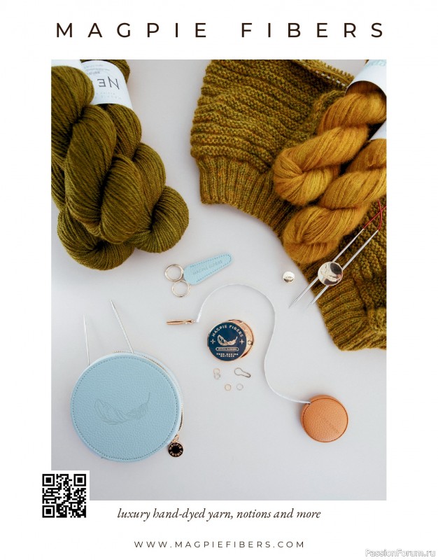 Вязаные проекты спицами в журнале «Laine Magazine №22 2024 Autumn»