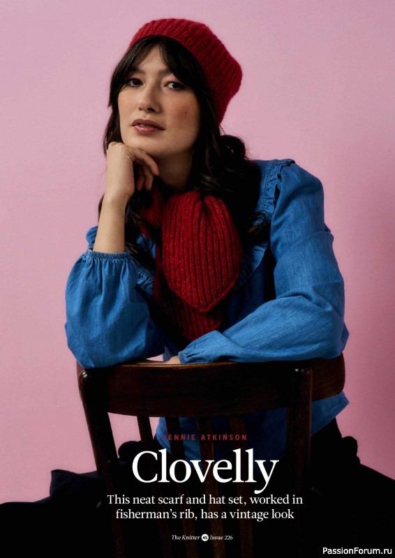 Вязаные проекты спицами в журнале &laquo;The Knitter №226 2026&raquo;