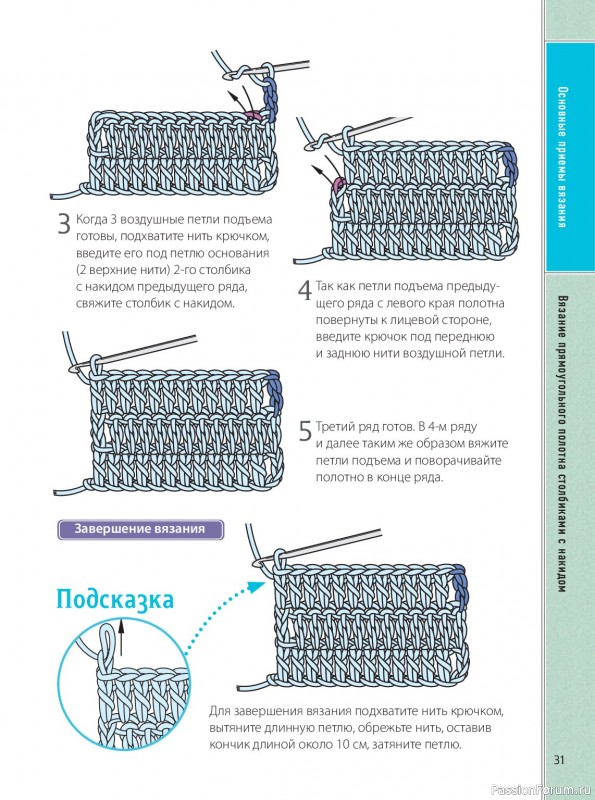 Вязаные проекты в книге &laquo;Ажурное вязание крючком&raquo;.