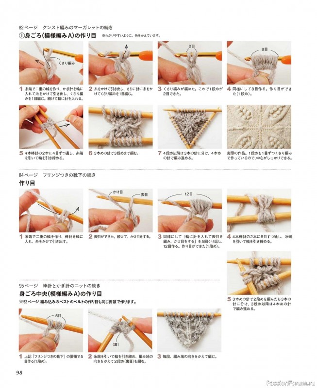 Вязаные проекты в книге «Winter Knitting with Sonomono».