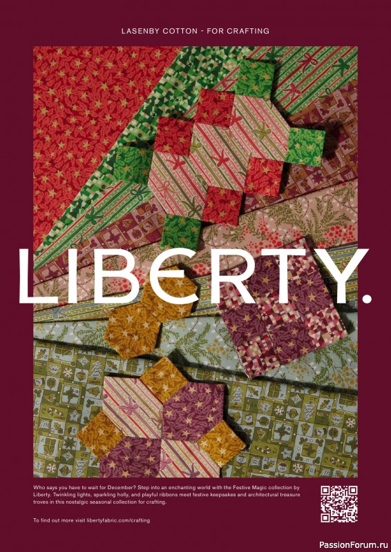 Коллекция проектов для рукодельниц в журнале &laquo;Love Patchwork & Quilting №166 2026&raquo;