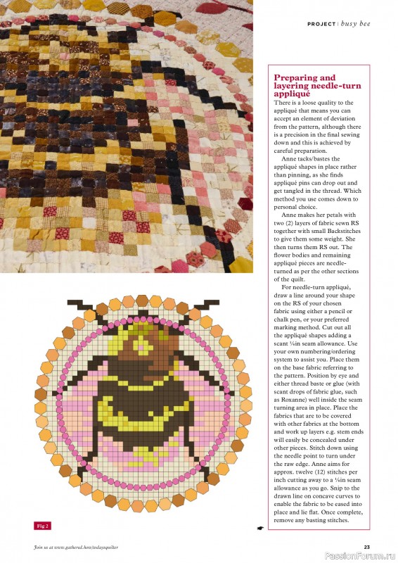 Коллекция проектов для рукодельниц в журнале «Todays Quilter №130 2025»
