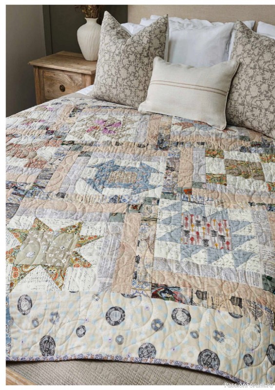 Коллекция проектов для рукодельниц в журнале «Todays Quilter №135 2025»