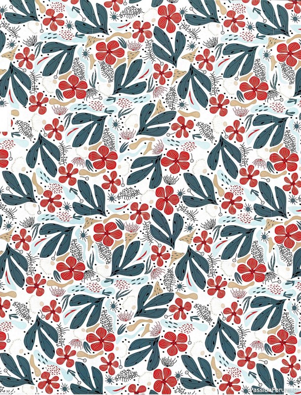 Коллекция вышивки в книге &laquo;Floral Folk Art in Cross Stitch&raquo;