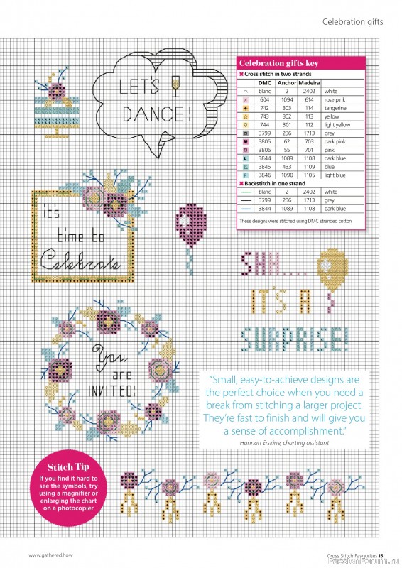Коллекция вышивки в журнале «Cross Stitch Favourites №41 2025»