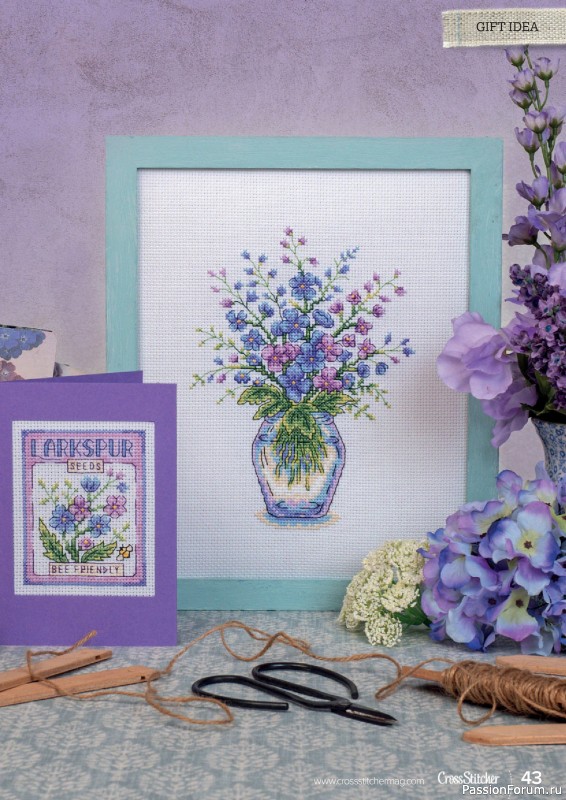 Коллекция вышивки в журнале &laquo;CrossStitcher №433 2026&raquo;