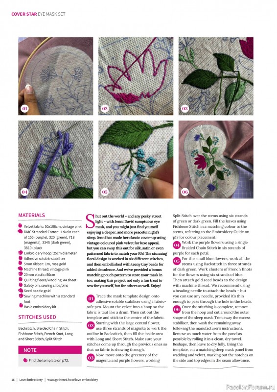 Коллекция вышивки в журнале «Love Embroidery №74 2025»