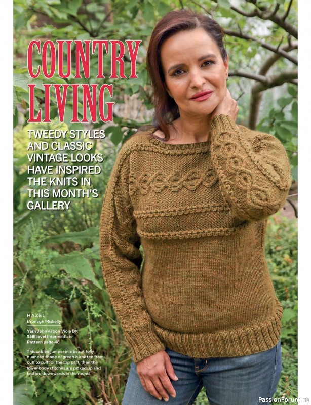 Вязаные модели спицами в журнале «Knitting Magazine №236 2022»