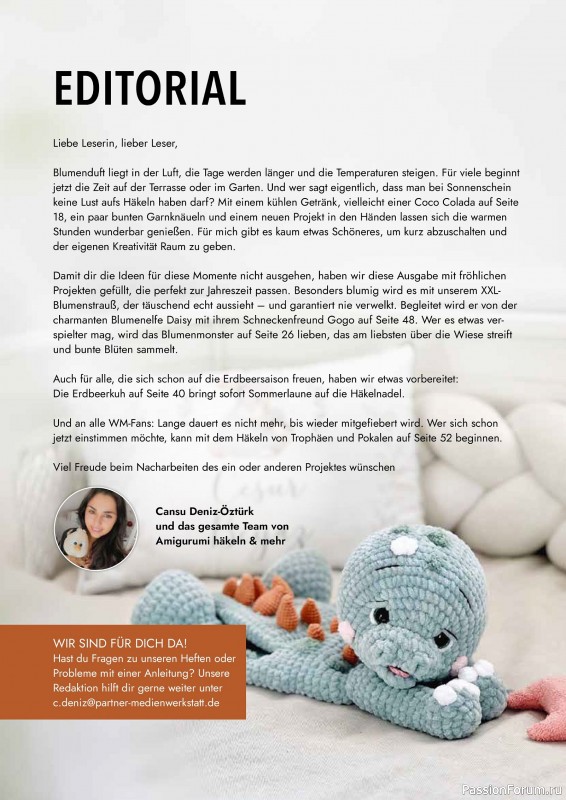 Вязаные проекты крючком в журнале &laquo;Amigurumi Magazin №26 2026&raquo;