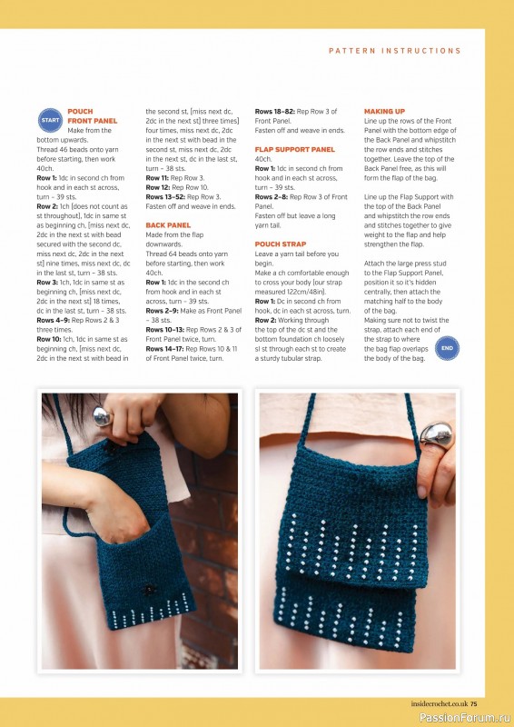 Вязаные проекты крючком в журнале «Inside Crochet №183 2025»