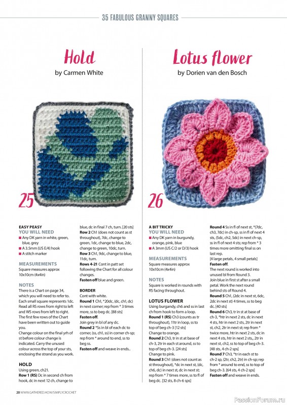 Вязаные проекты крючком в журнале «Simply Crochet №178 2026»