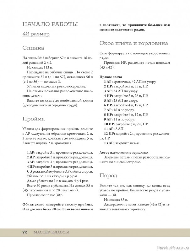 Вязаные проекты в книге «Ажурное вязание от А до Я». Часть 1
