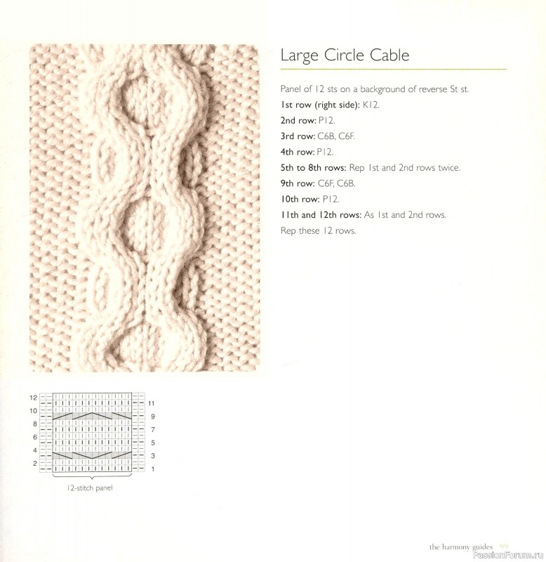 Вязаные проекты в книге &laquo;Cables & Aran Stitches-250 to Knit&raquo;