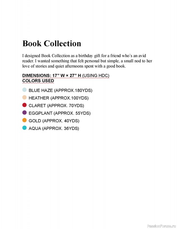 Вязаные проекты в книге «Modern Crochet Tapestries». Продолжение