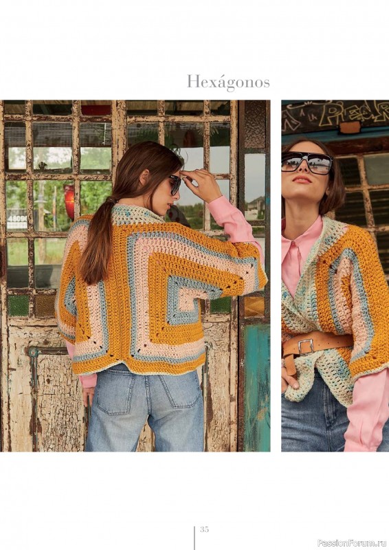 Вязаные проекты в журнале «El Arte de Tejer Moda Crochet - 2023»