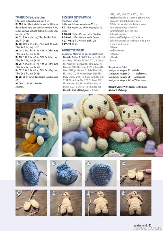 Вязаные проекты в журнале «Hakeln Best of Amigurumi №22 2025»