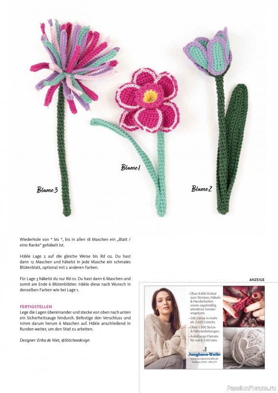 Вязаные проекты в журнале «Hakeln das MaschenMagazin №55 2026»