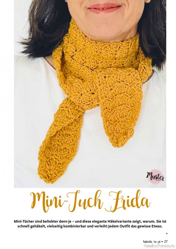 Вязаные проекты в журнале «Hakeln das MaschenMagazin №58 2026»