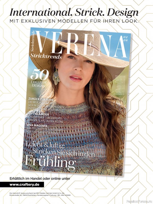 Вязаные проекты в журнале &laquo;Stricktrends Extra SE065 2026&raquo;