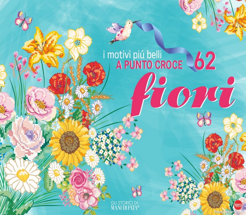 Коллекция проектов для рукодельниц в журнале &laquo;A Punto Croce Fiori - Marzo 2026&raquo;