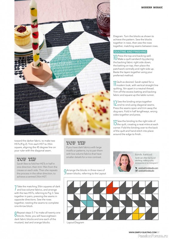 Коллекция проектов для рукодельниц в журнале &laquo;Love Patchwork & Quilting №167 2026&raquo;