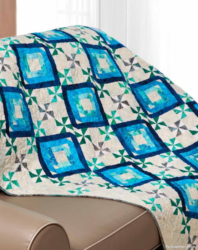 Коллекция проектов для рукодельниц в журнале «Quilter's World - Spring 2026»