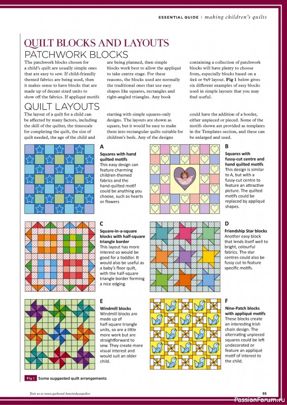 Коллекция проектов для рукодельниц в журнале «Todays Quilter №122 2024»