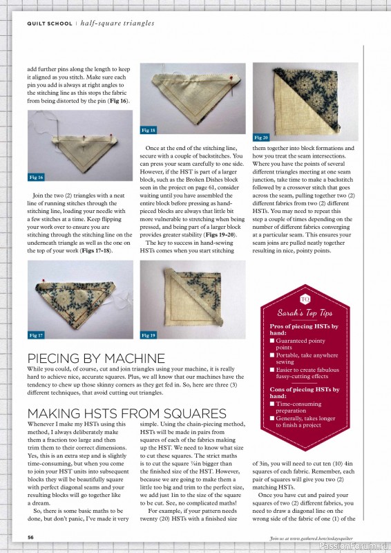 Коллекция проектов для рукодельниц в журнале «Todays Quilter №133 2025»