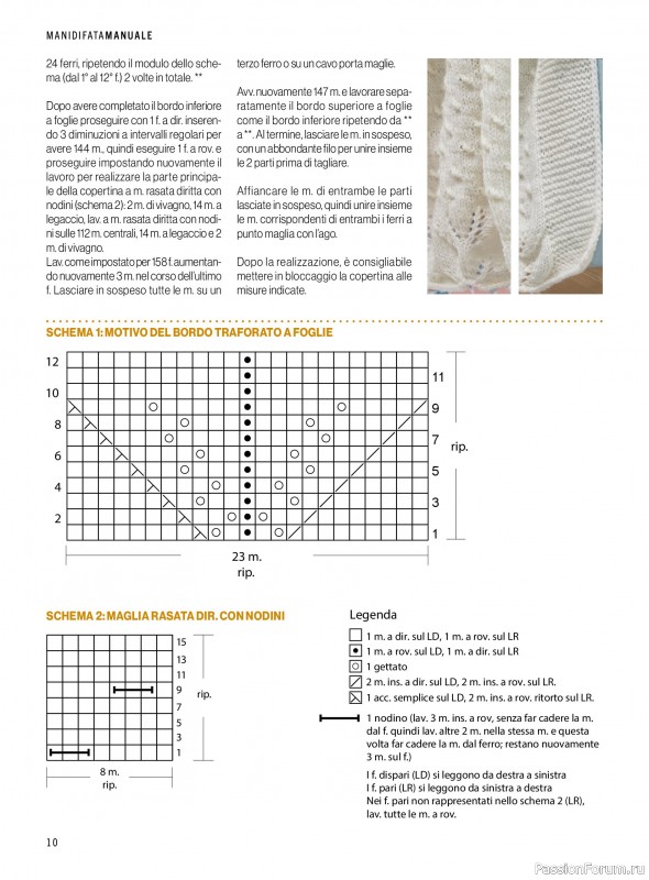 Коллекция проектов в журнале «Mani di Fata Bebe №1 2024»
