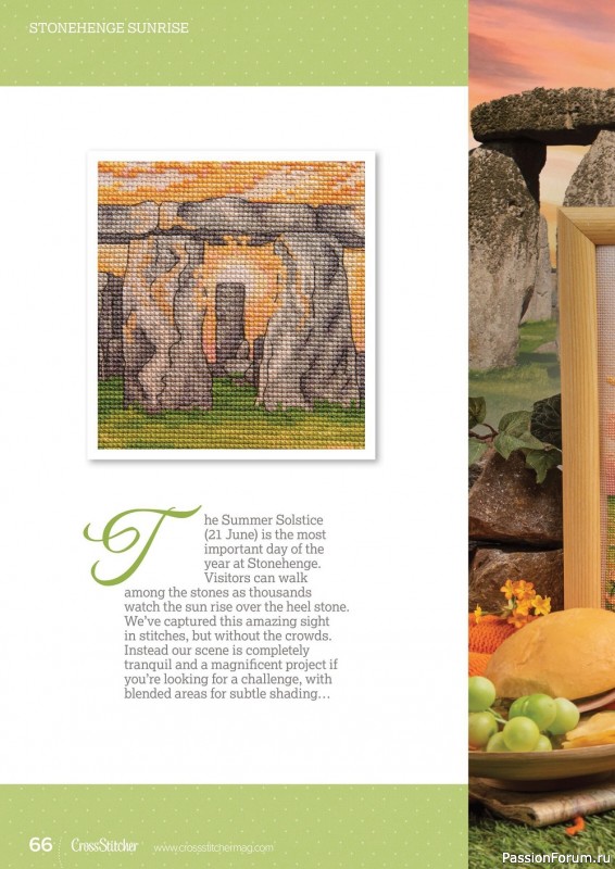 Коллекция вышивки в журнале «CrossStitcher №383 2022»