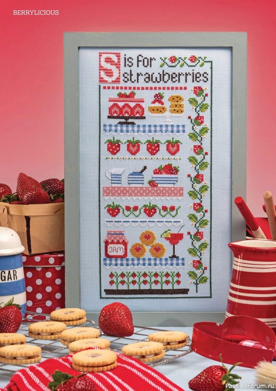 Коллекция вышивки в журнале «CrossStitcher №383 2022»