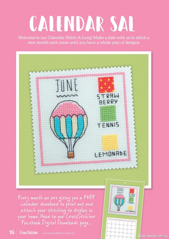 Коллекция вышивки в журнале «CrossStitcher №409 2024»