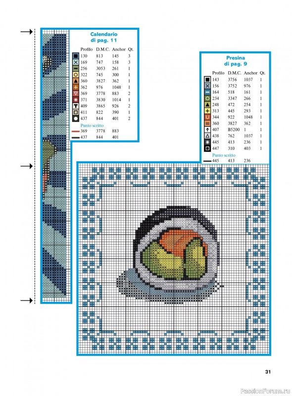 Коллекция вышивки в журнале &laquo;Profilo Punto Croce №12 2026&raquo;