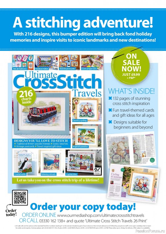 Коллекция вышивки в журнале «Ultimate CrossStitch – Christmas 2026»
