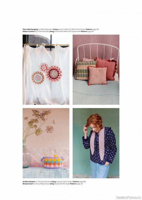 Вязаные проекты крючком в журнале &laquo;Inside Crochet №187 2026&raquo;