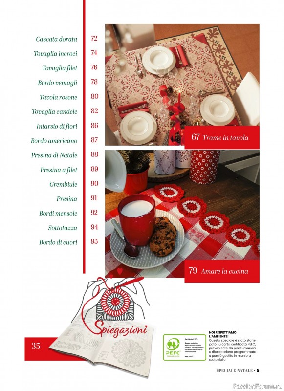 Вязаные проекты крючком в журнале «Profilo Uncinetto Speciale №6 2025»