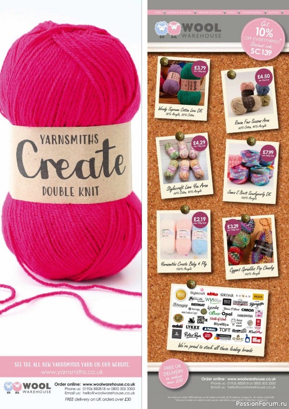 Вязаные проекты крючком в журнале «Simply Crochet №139 2023»