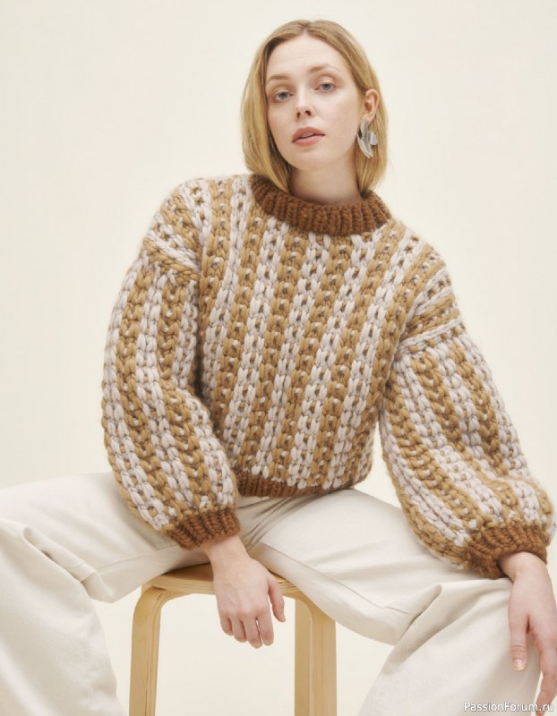 Вязаные проекты в книге «52 Weeks of Chunky Knits».