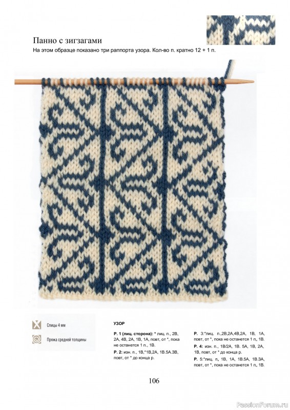 Вязаные проекты в книге &laquo;Библия многоцветных узоров Fair Isle&raquo;.