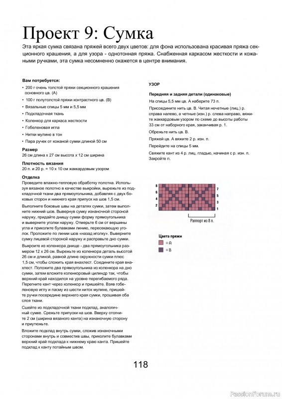 Вязаные проекты в книге &laquo;Библия многоцветных узоров Fair Isle&raquo;.