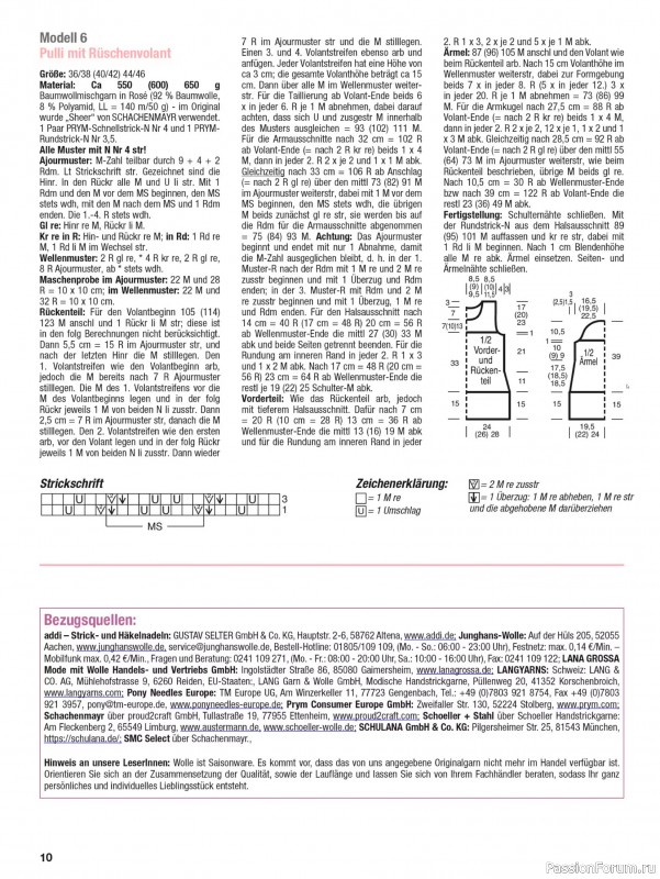 Вязаные проекты в журнале &laquo;Stricken und Hakeln №1 2026&raquo;