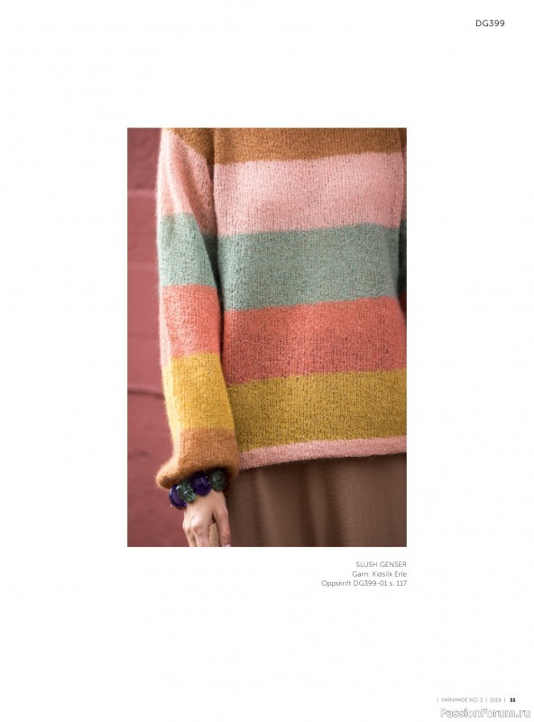 Вязаные проекты в журнале «Yarnmade №2 2019 Autumn & Winter Collection».