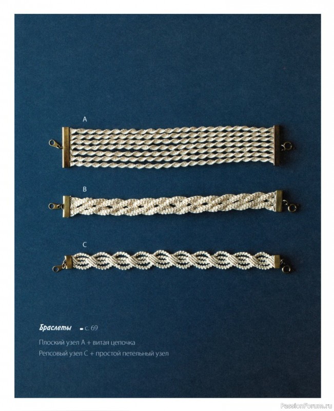 Коллекция проектов для рукодельниц в книге &laquo;Японское ажурное макраме&raquo;