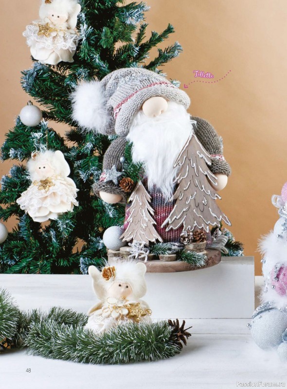 Коллекция проектов для рукодельниц в журнале «I Love Cucito Speciale №6 2025-2026 Natale»