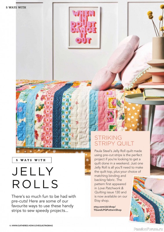 Коллекция проектов для рукодельниц в журнале &laquo;Love Patchwork & Quilting №160 2026&raquo;
