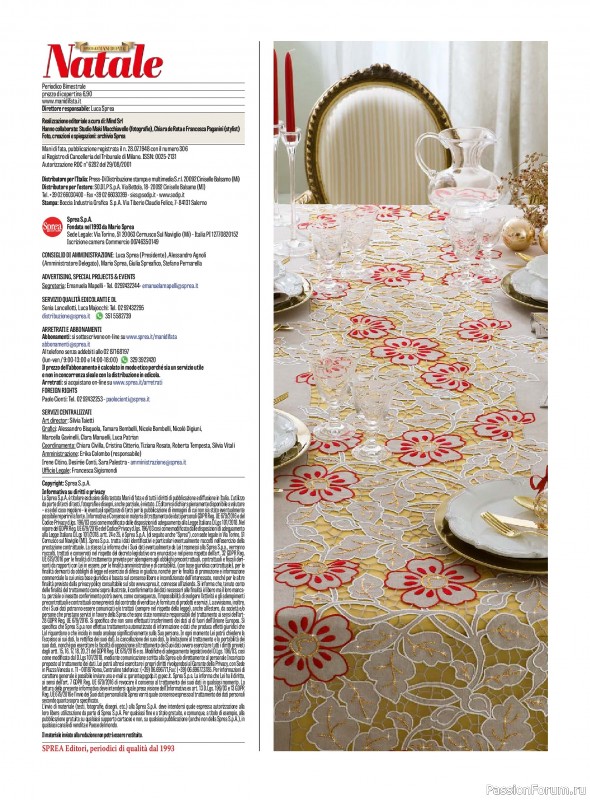 Коллекция проектов для рукодельниц в журнале «Mani di Fata - Speciale Natale №5 2026»