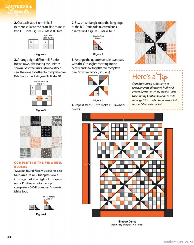Коллекция проектов для рукодельниц в журнале «Quilter's World - Autumn 2026»